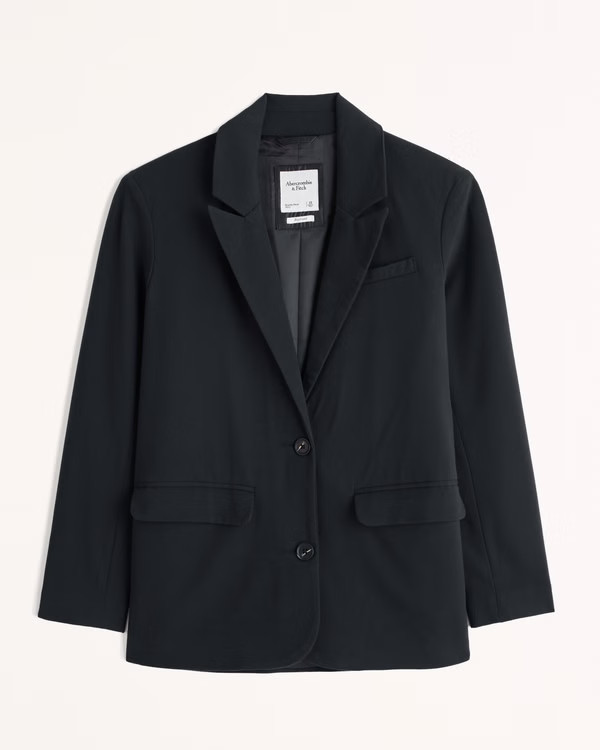 Boyfriend Suiting Blazer | Abercrombie & Fitch (US)