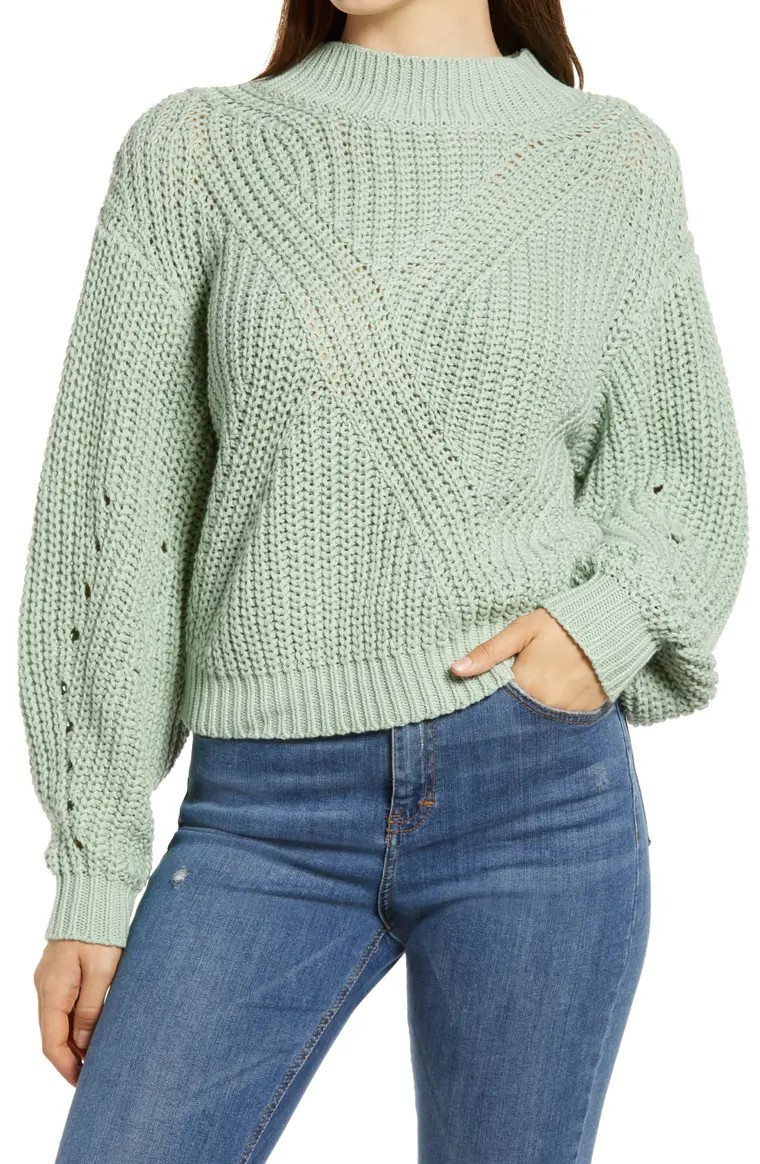 Traveling Stitch Sweater | Nordstrom