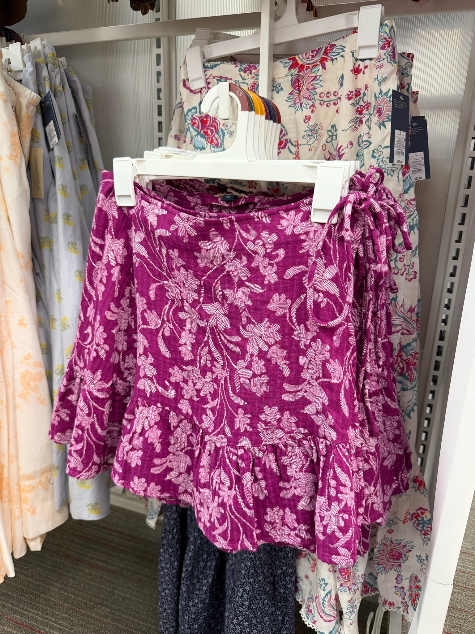 This floral wrap skirt is giving summer vacation vibes! 💜 And it's even better because it's on sale for just $15 right now. Such a cute piece to dress up with a tank or keep casual with a simple tee.

wedding guest dress summer, prime day deals, summer dresses, plus size fashion, business casual workwear, fathers day gift guide, country concert, bathing suits, bathroom decor, meredith hudkins
 

 #LTKgrwm #LTKootd #LTKSeasonal