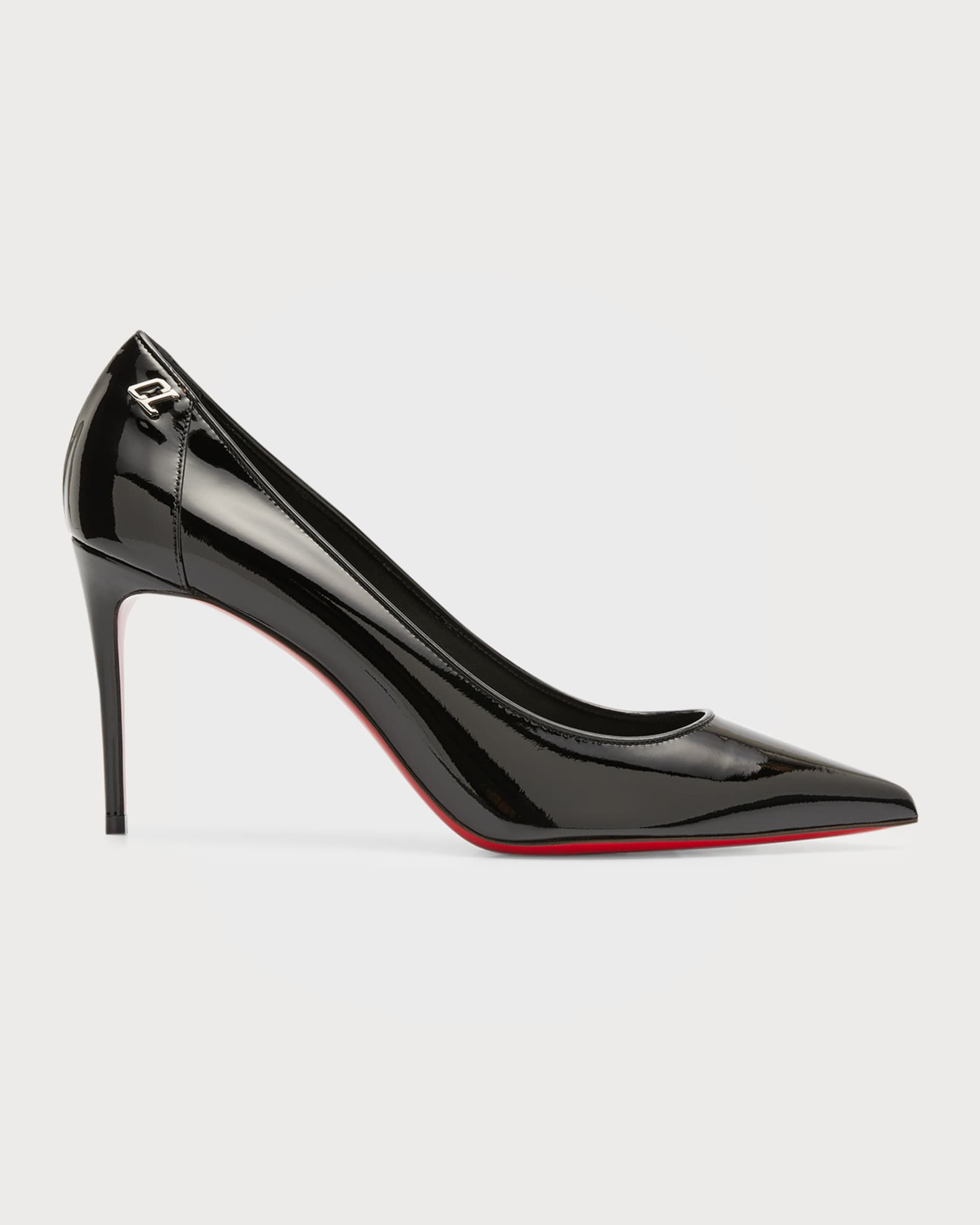 Christian Louboutin Sporty Kate 85mm Patent Soft Lining Red Sole Pumps | Neiman Marcus