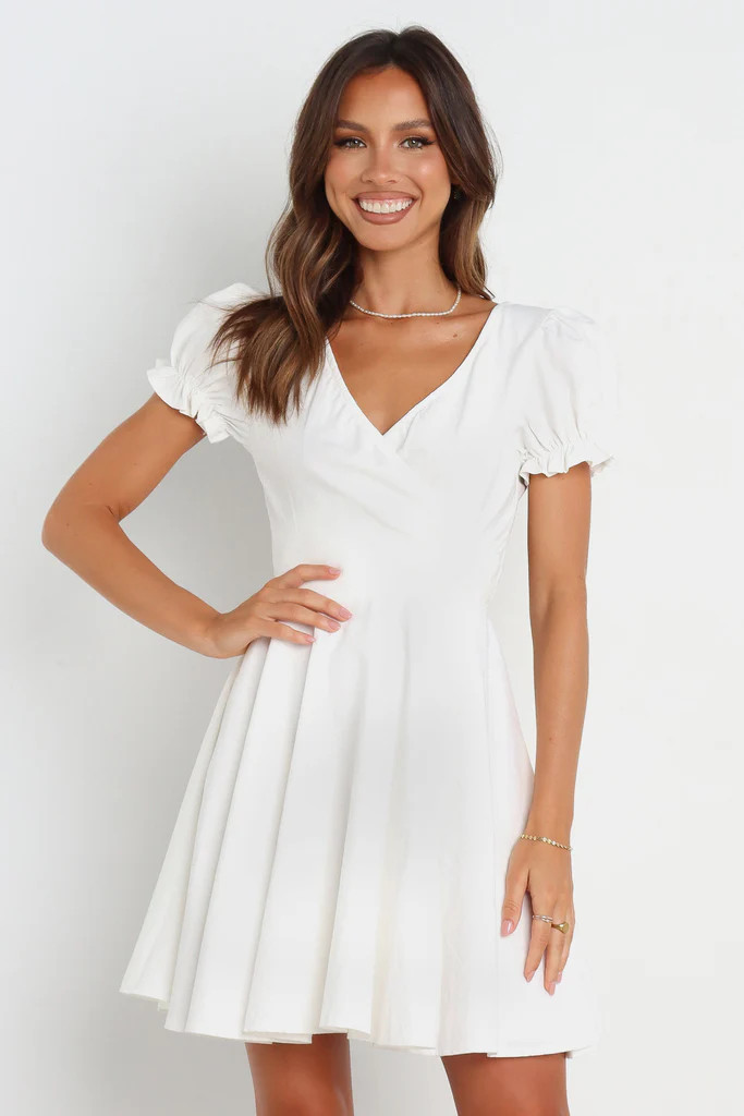 Christa Dress - White | Petal & Pup (AU)