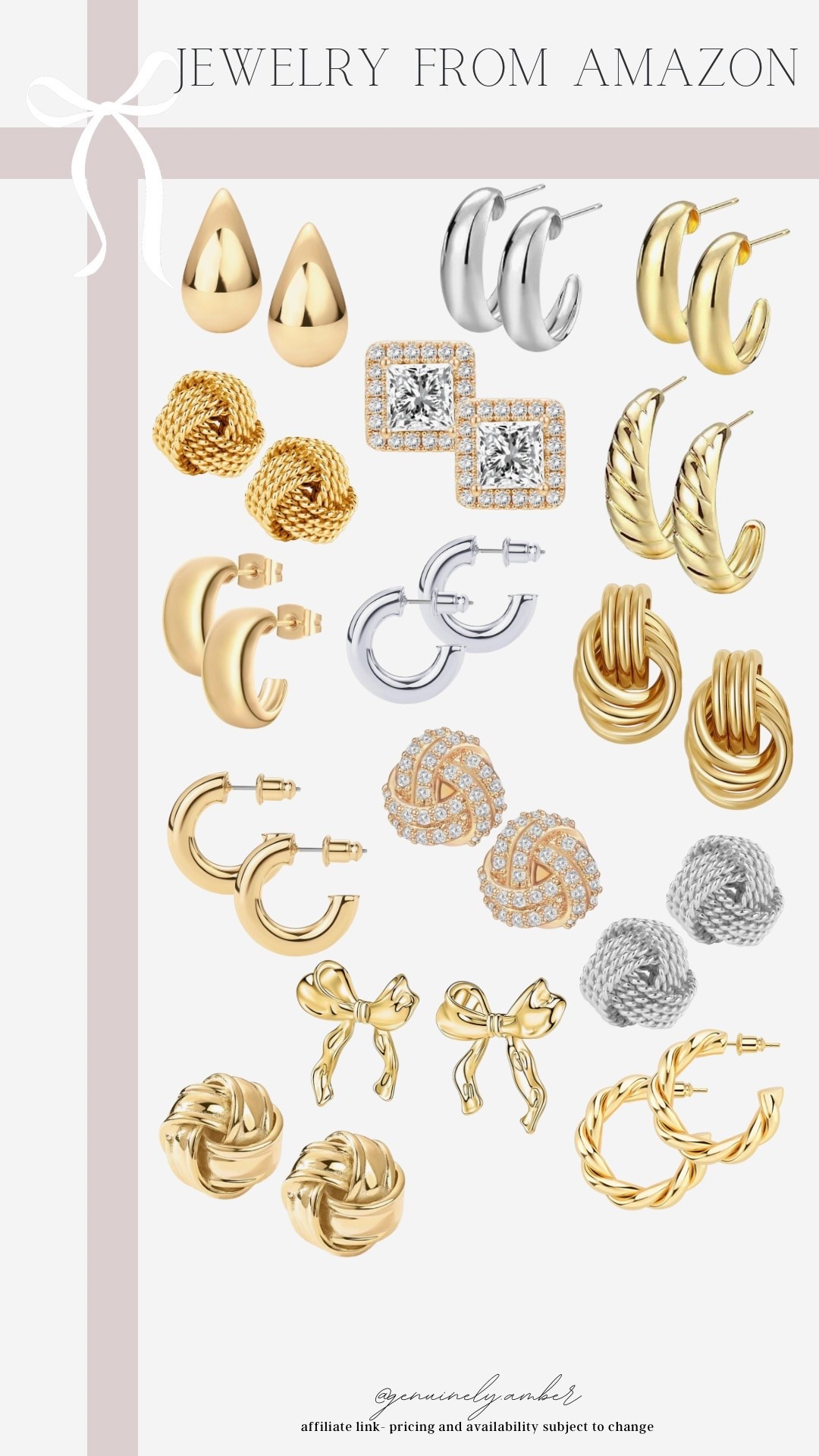 Earrings from Amazon, would make a nice gift or stocking stuffer! 

#LTKGiftGuide #LTKFindsUnder50 #LTKStyleTip