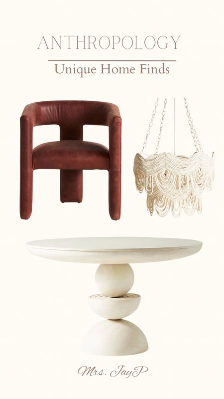 Let your unique taste shine with this Unique dining furniture. 
Statement pieces that will stand the test of time. 

Leather chair. Stone and able. Dining table. Dining chair. Chandelier. 

#LTKhome