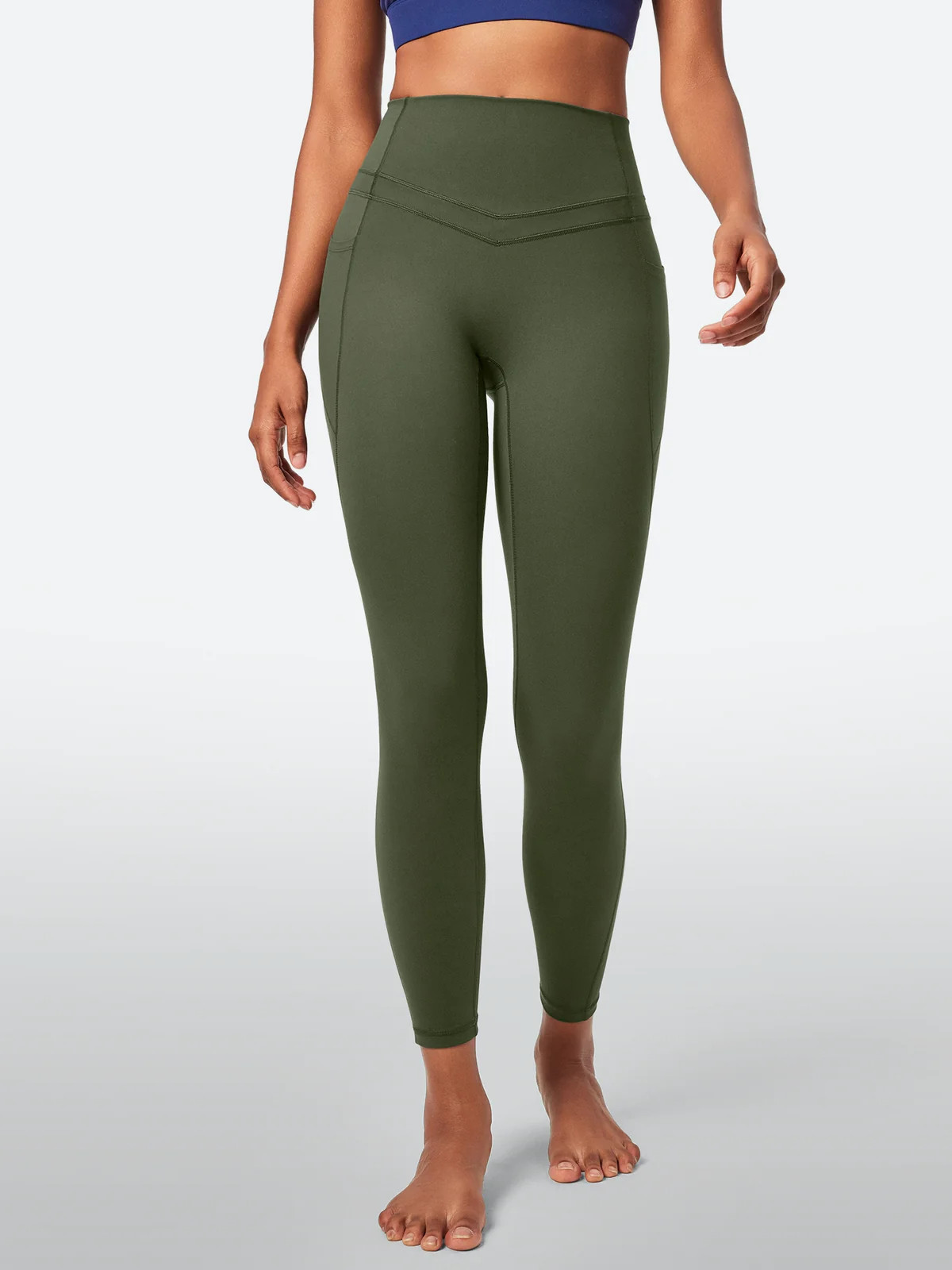 IUGA PowerTight Sandwich No Front Seam Leggings | IUGA