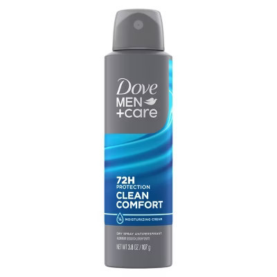 Dove Men+Care 72-Hour Dry Spray Antiperspirant & Deodorant Clean Comfort - 3.8oz | Target