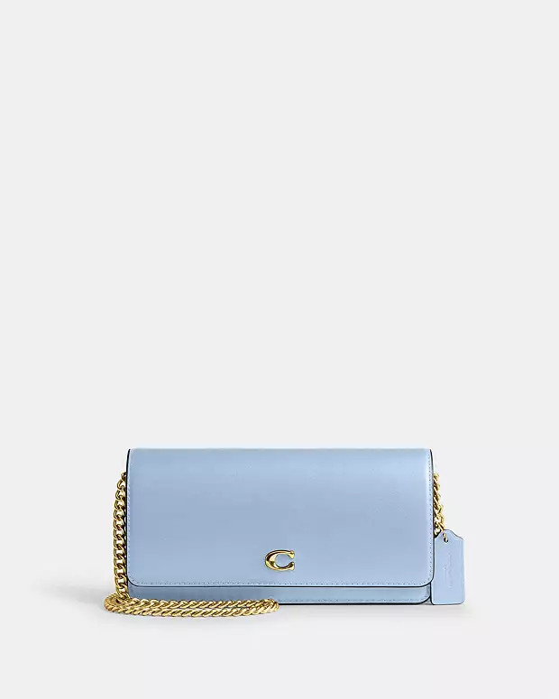 Evie Long Wallet With Chain | Coach (US)