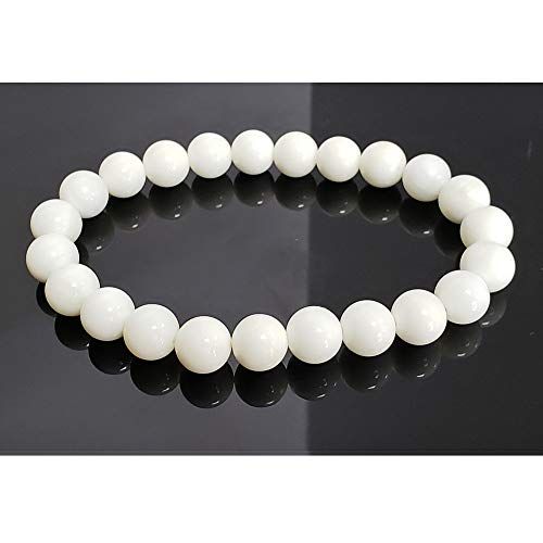 White Bead Bracelet | Amazon (US)