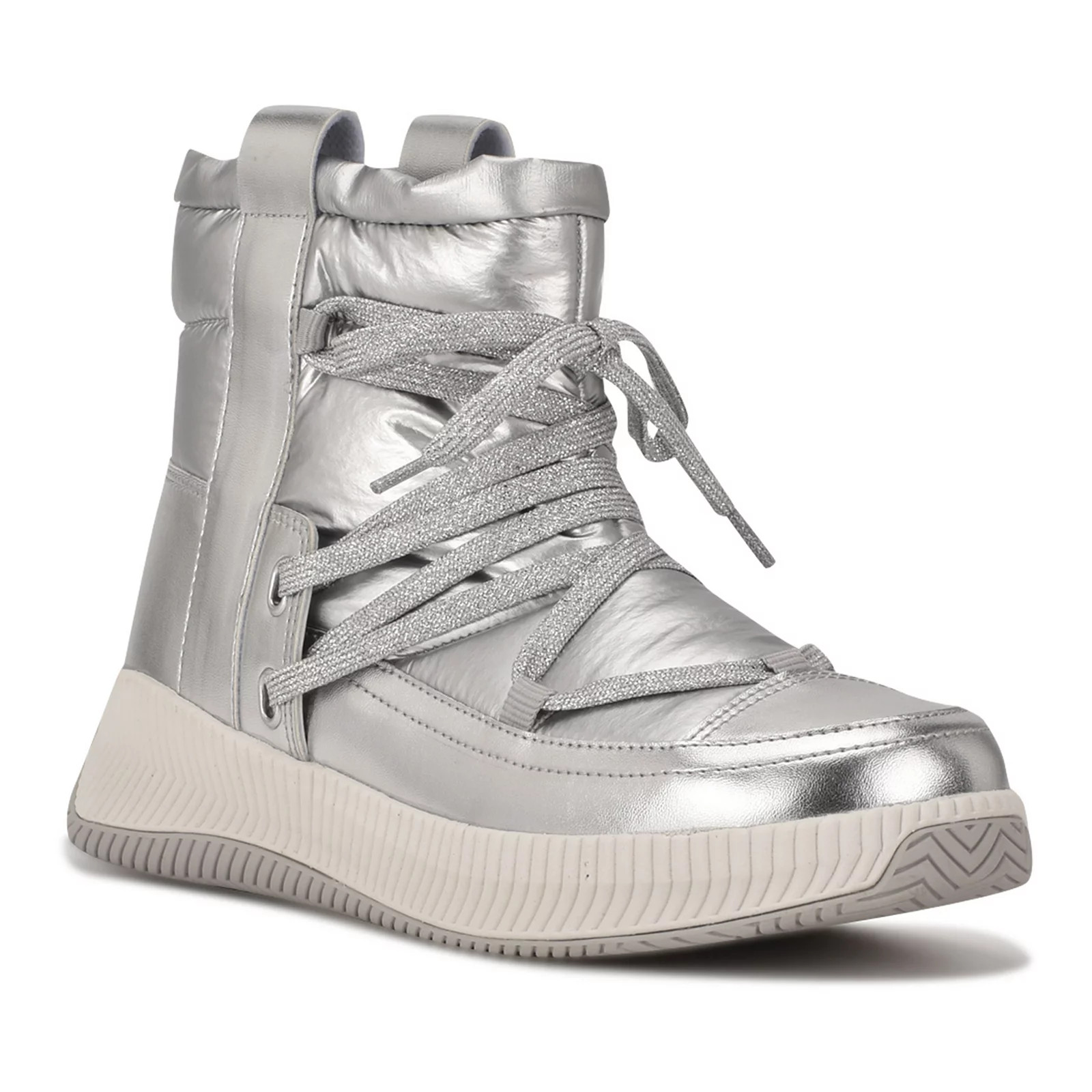 Nine West Tunnel 03 Women's Winter Boots, Size: 7, Silver | Kohl's