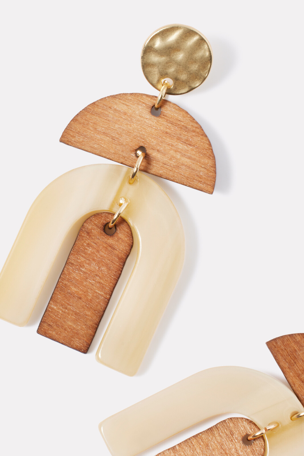 Kya Wood Statement Earring | Evereve