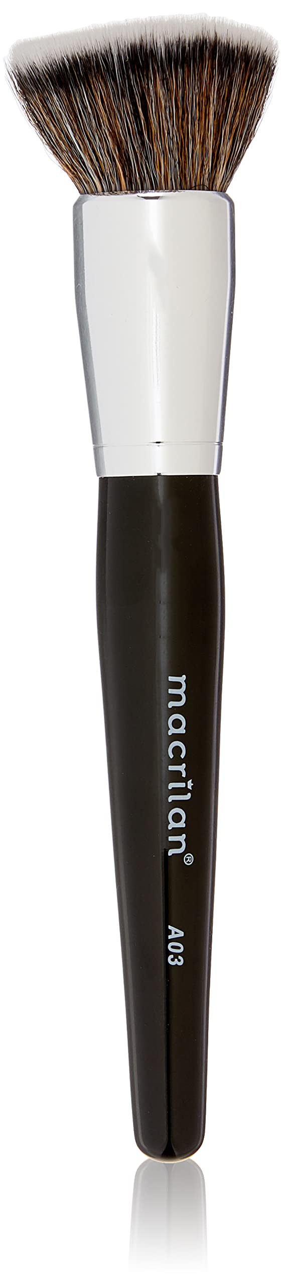 Macrilan Pincel Profissional Kabuki Reto - Linha A - A03 | Amazon (BR)