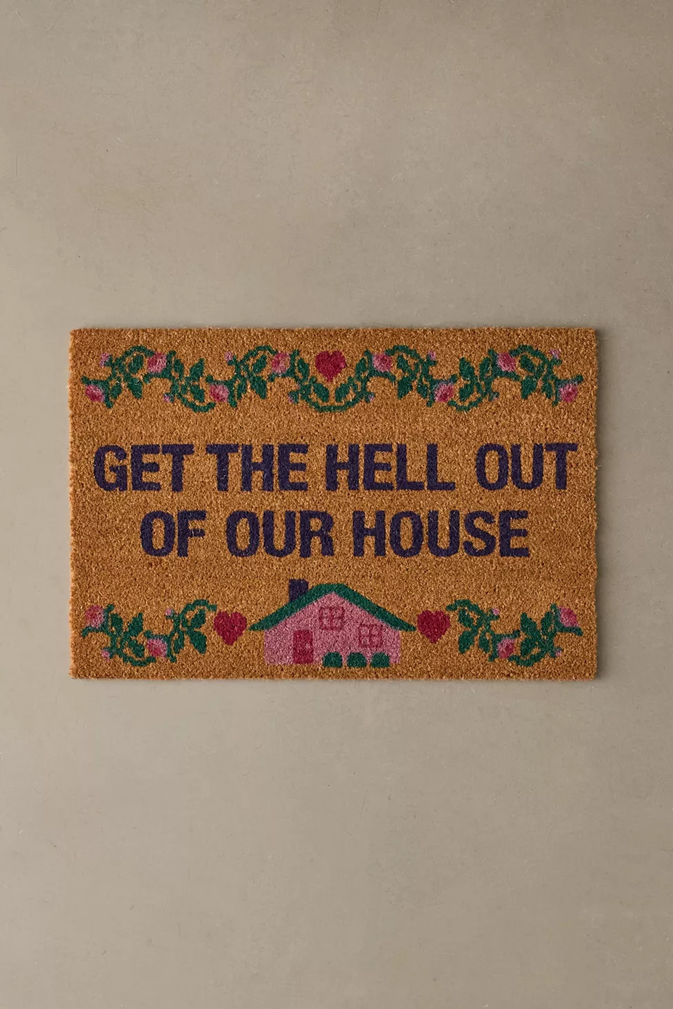 Get Out Coir Doormat | Urban Outfitters (US and RoW)