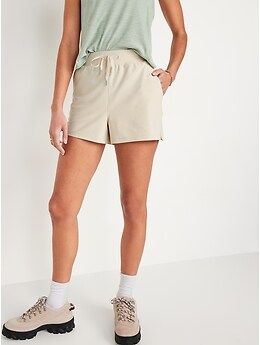 High-Waisted PowerSoft Loose Shorts for Women -- 3-inch inseam | Old Navy (US)