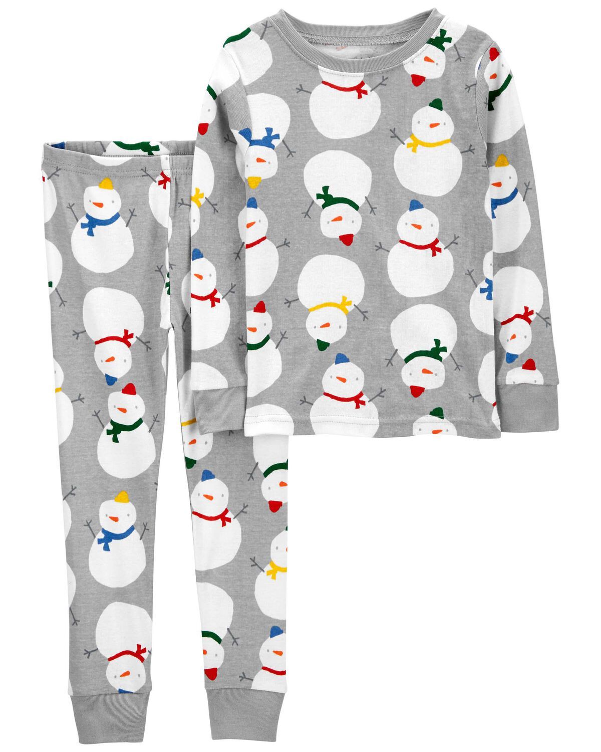 Multi Baby 2-Piece Snowman 100% Snug Fit Cotton Pajamas | carters.com | Carter's