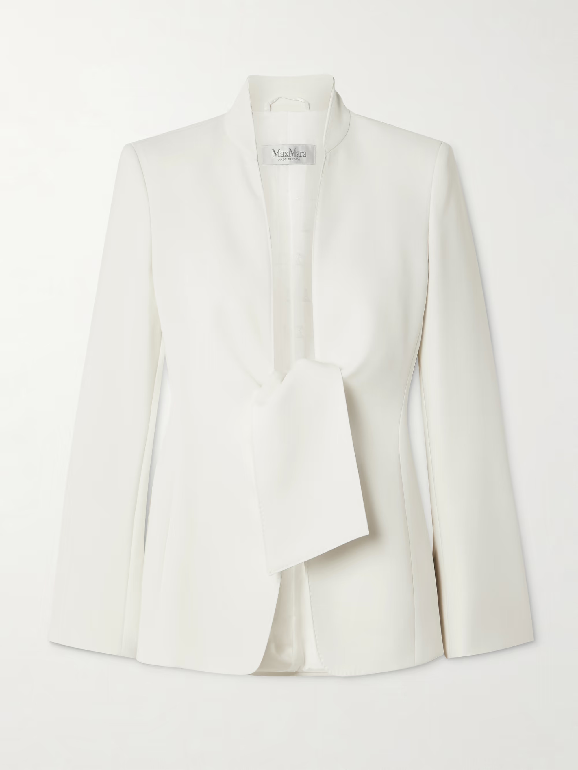 Ghiotto tie-front cady blazer | NET-A-PORTER (US)