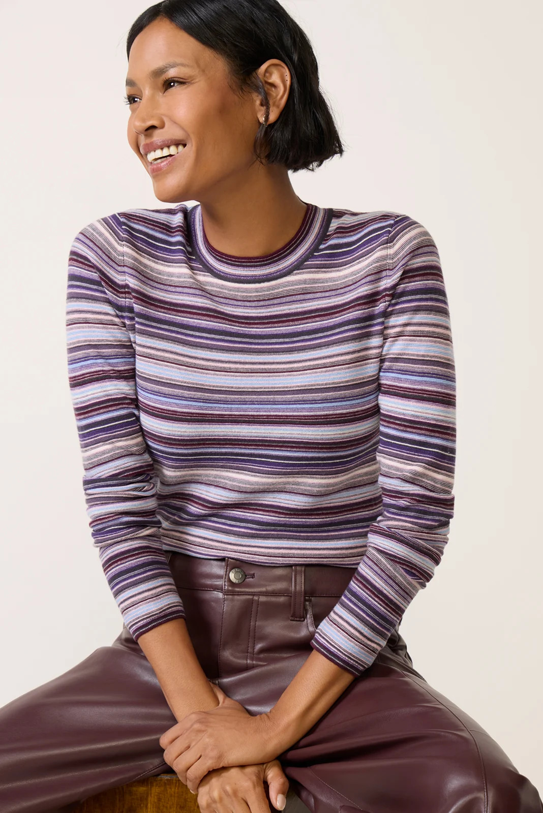 Madison Crew Neck Sweater | Evereve