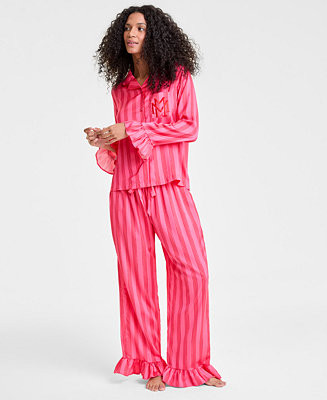 Disney | Macy's Women's Minnie Mouse Satin Pajamas Sleep Set, Macy's Exclusive - Macy's | Macy's