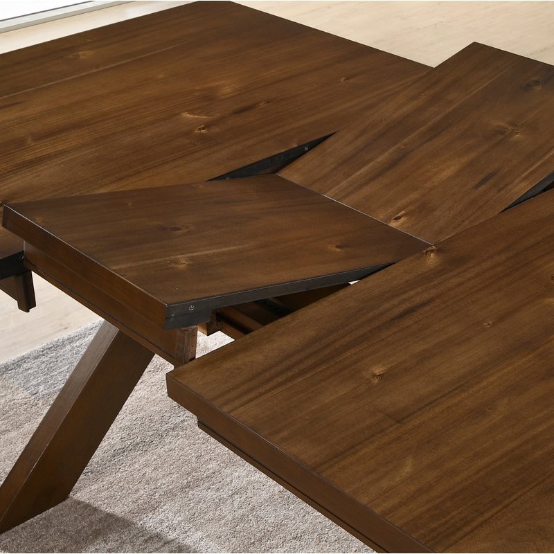 Isabell Acacia Butterfly Leaf Dining Table | Wayfair North America