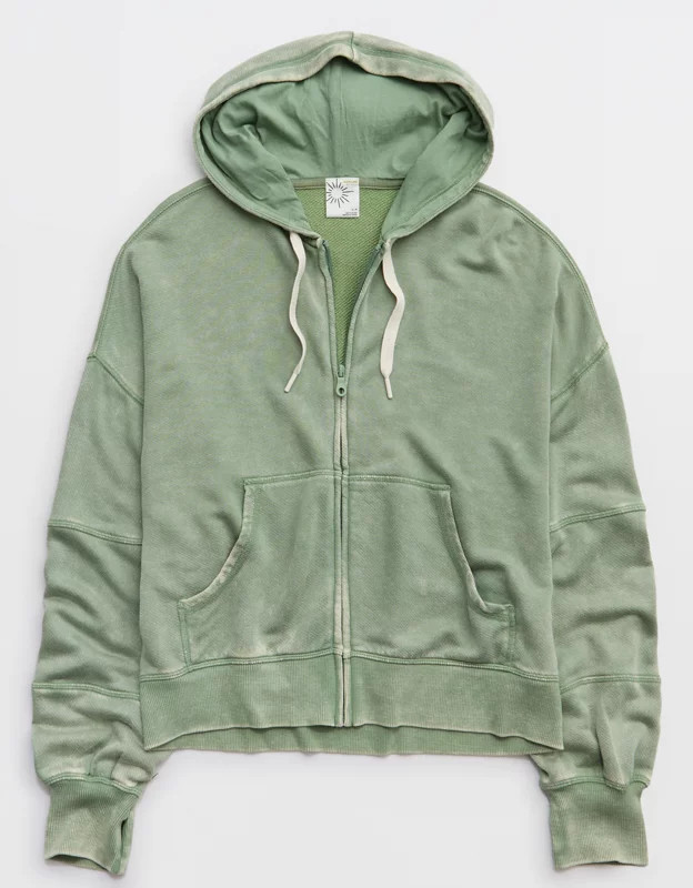 OFFLINE By Aerie Keep It 100 Terry Full Zip | Aerie
