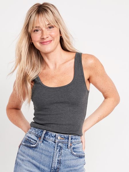 Rib-Knit First Layer Tank Top | Old Navy (US)