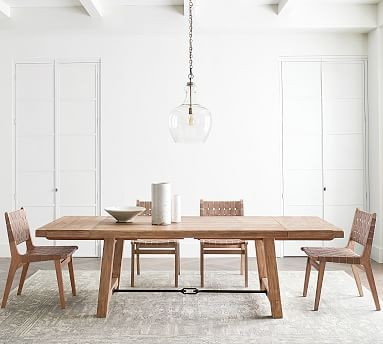 Benchwright Extending Dining Table | Pottery Barn (US)