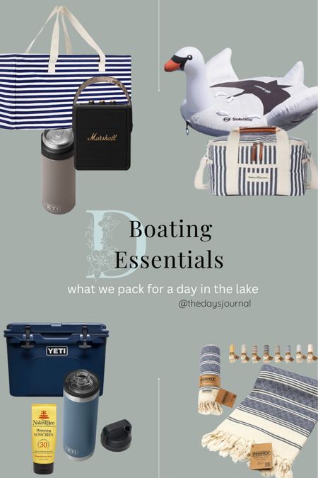 Our classic go to items that we always pack for a day on the lake 

#LTKhome #LTKSeasonal