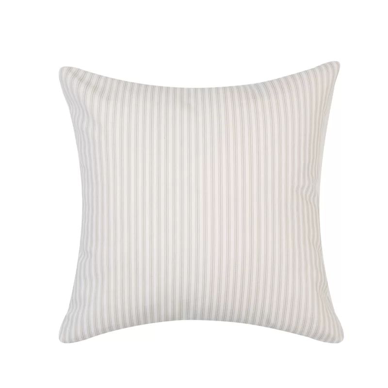 Lunado Ticking Square Cotton Pillow Cover & Insert | Wayfair Professional