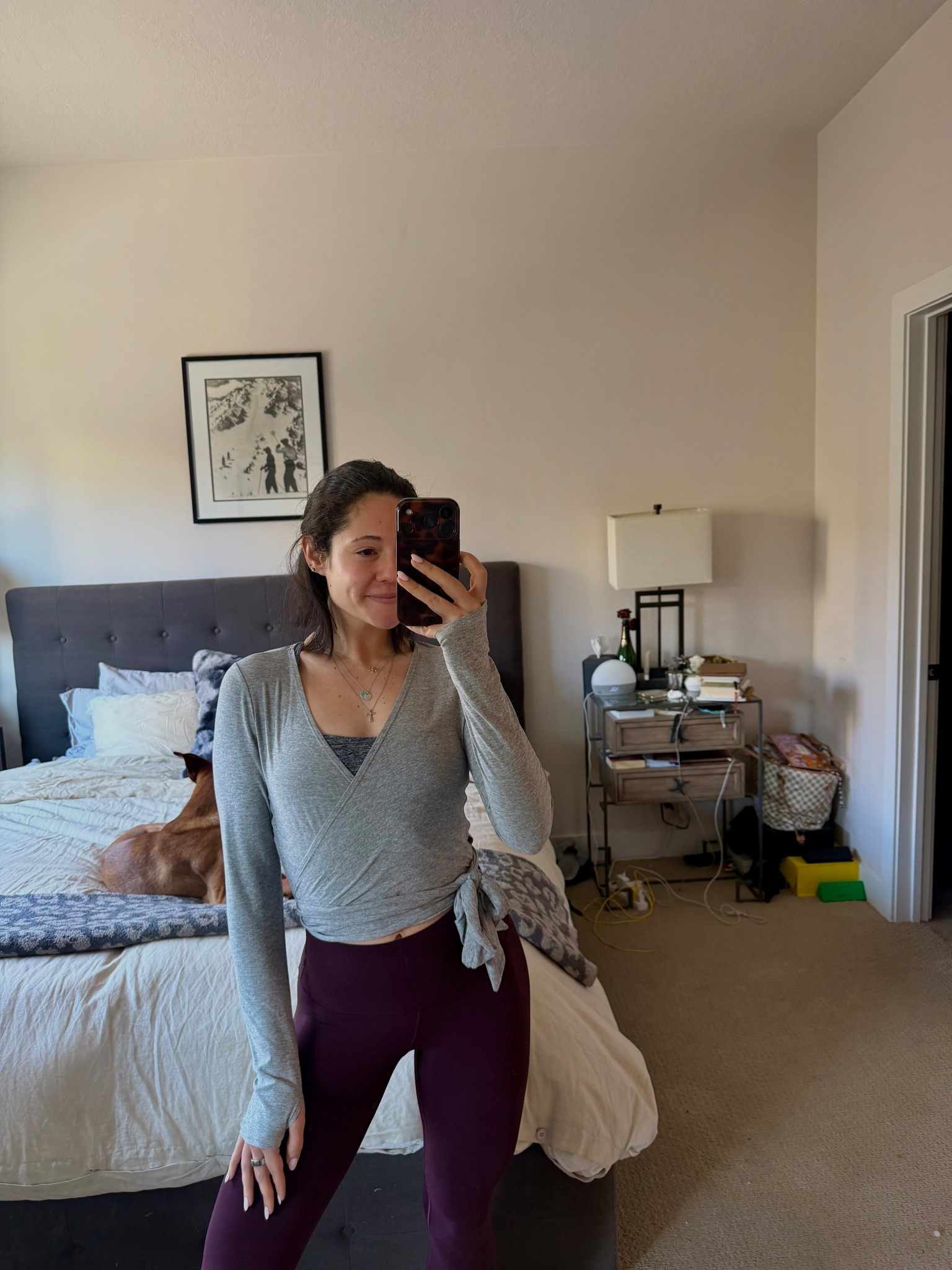 This #BeyondYoga wrap top makes me feel like a Pilates princess 👑💕 linking similar ones too!

#LTKootd #LTKfitnessgoals #LTKgrwm