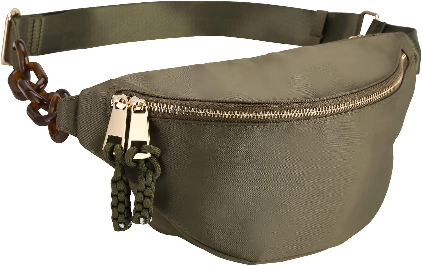 Fanny Packs for Women, Belt Bag Fashion Waist Packs Small Sling Bag with Adjustable Strap for Tra... | Amazon (US)