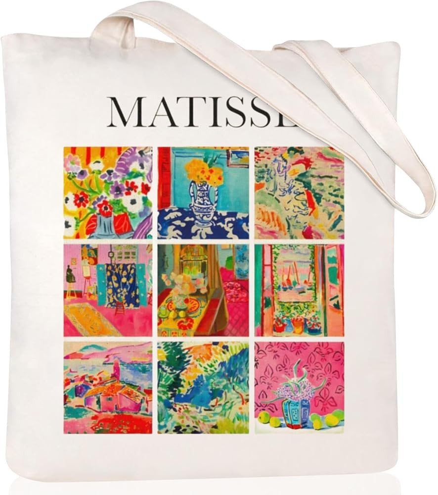 Canvas Tote Bag Aesthetic Cute Vintage Tote Bags Book Shoulder bag Gifts Reusable Grocery Bags fo... | Amazon (US)