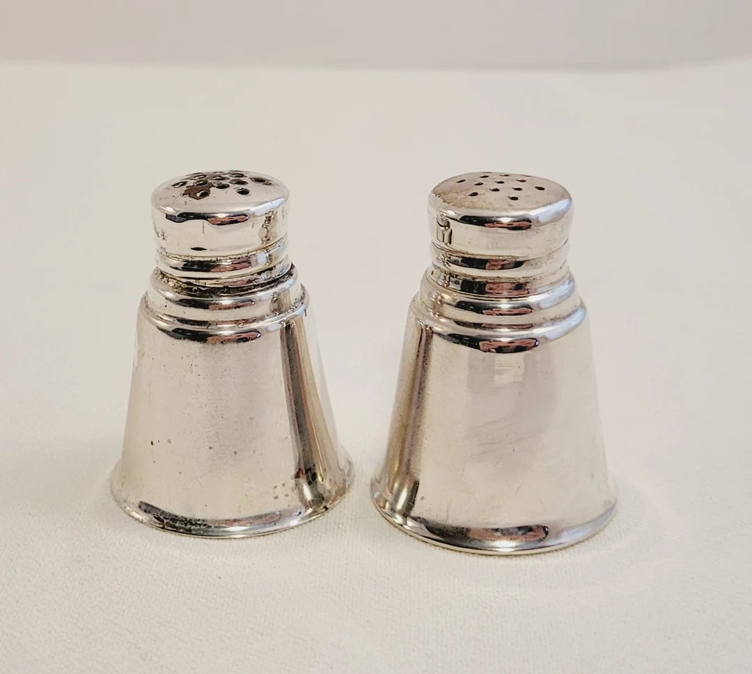 International Sterling Silver Salt and Pepper Shakers-2 Inch Tall S46 - Etsy Australia | Etsy (US)