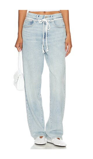 Good 90s Loose Drawstring Jeans in Indigo666 | Revolve Clothing (Global)