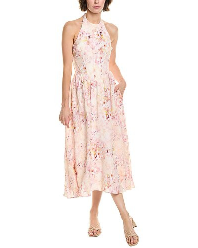 Kylen Printed Midi Dress | Gilt & Gilt City