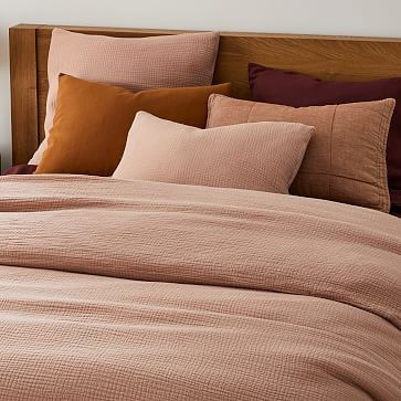 Dreamy Gauze Cotton Duvet Cover &amp; Shams | West Elm (US)