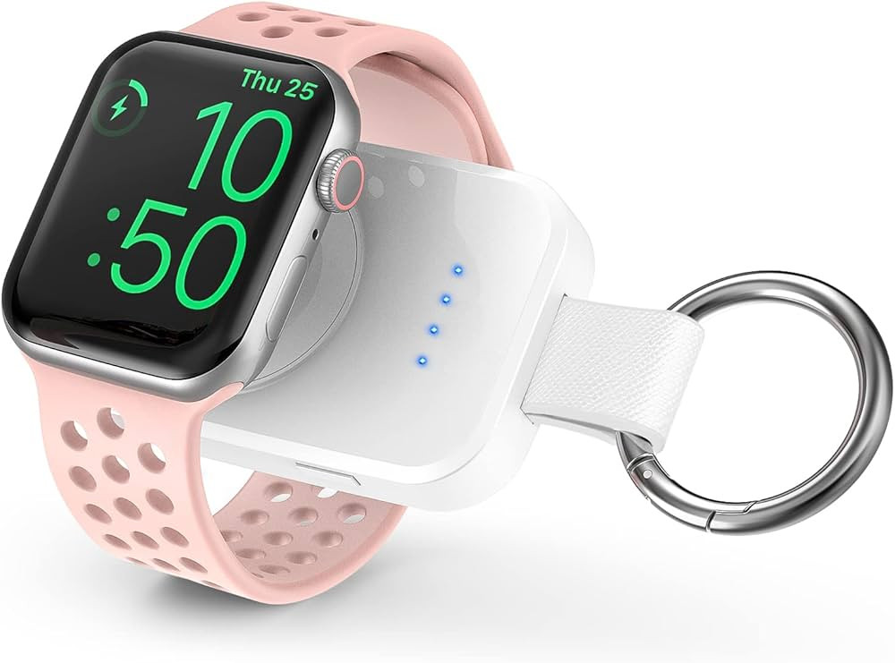 i.VALUX Portable Wireless Charger Compatible for Apple Watch Series 9/8/UItra/7/6/5/4/3/2/SE/Nike... | Amazon (US)