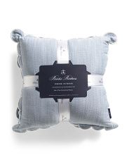 Set Of 2 18x18 Indoor Outdoor Grace Chambray Pillows | Throw Pillows | Marshalls | Marshalls