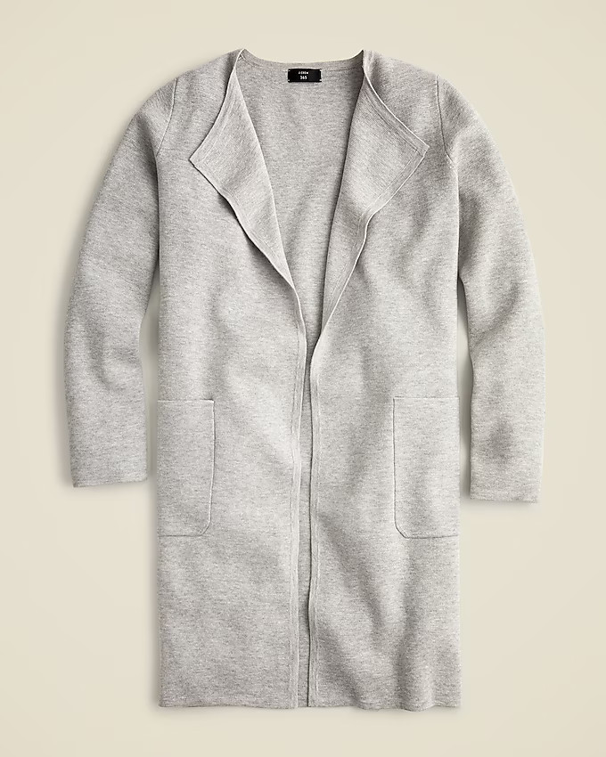 Juliette collarless sweater-blazer | J. Crew US