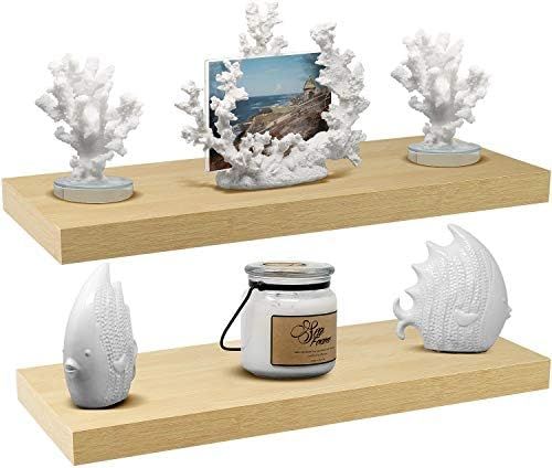 Sorbus Floating Shelf — Hanging Wall Shelves Decoration — Perfect Trophy Display, Photo Frame... | Amazon (US)
