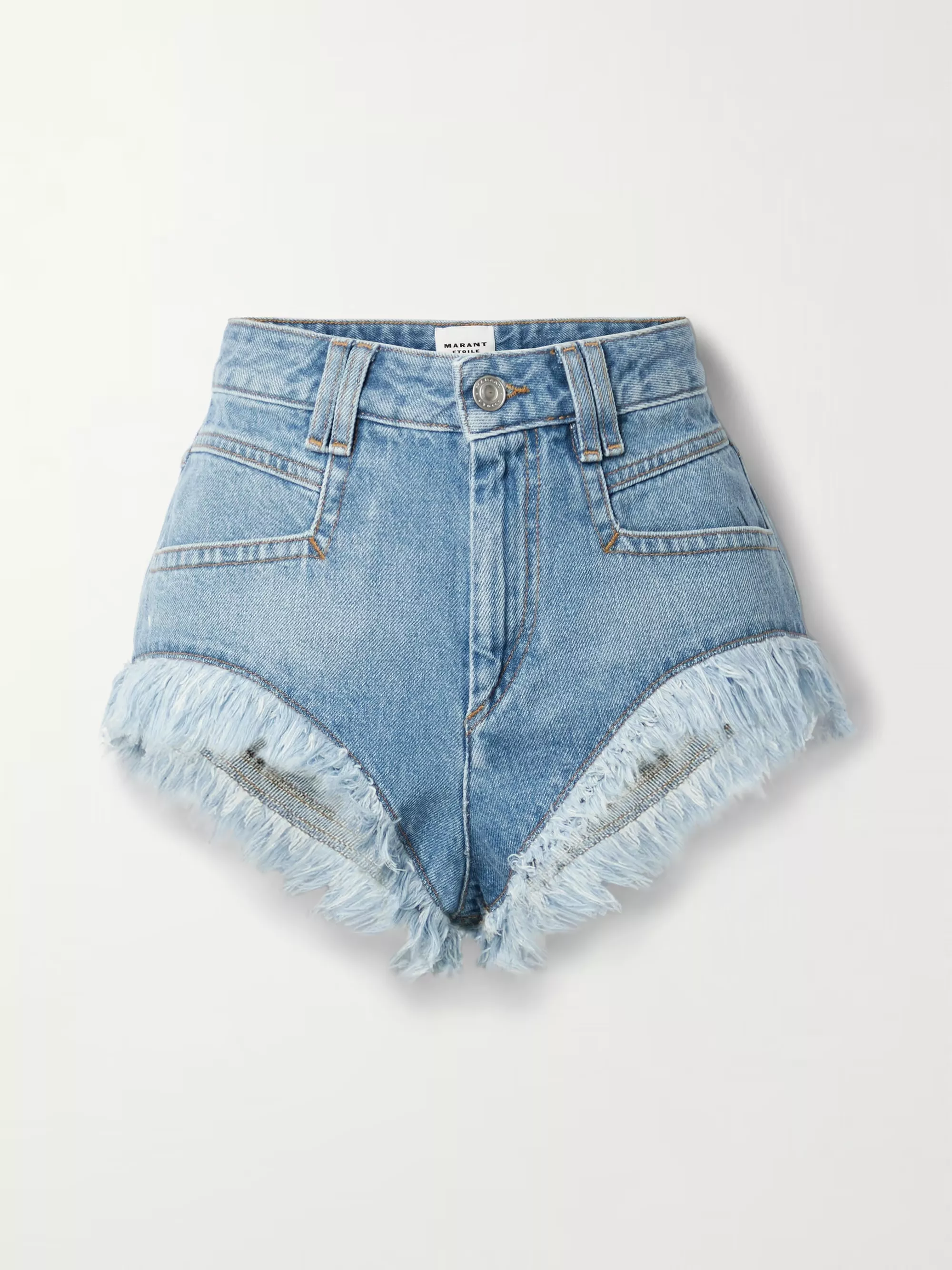 Eneidao frayed denim shorts curated on LTK