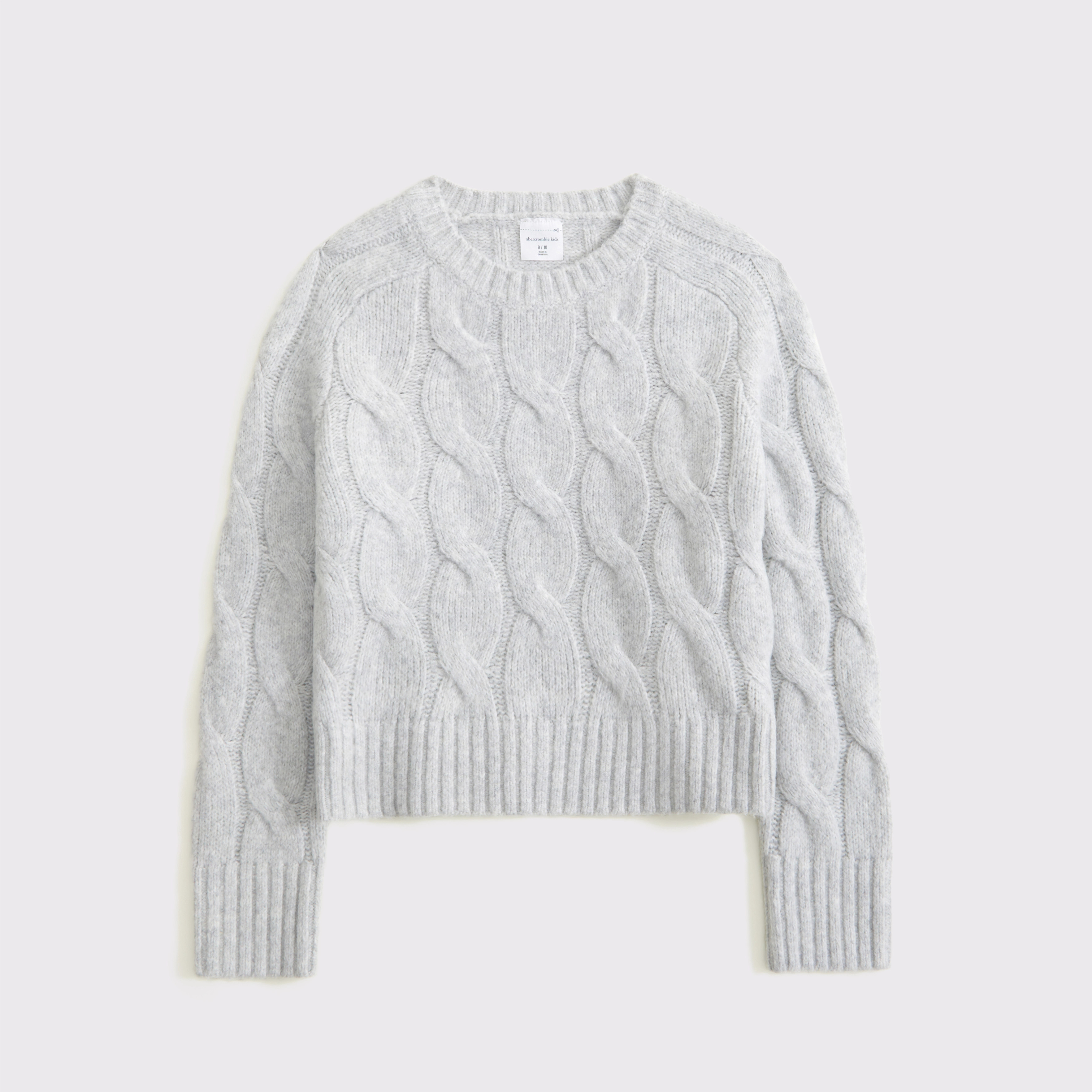cable crew sweater | Abercrombie & Fitch (US)