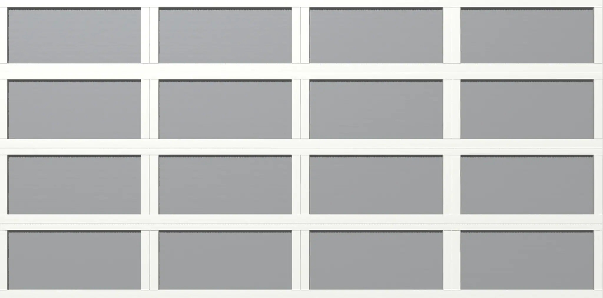 Wayne Dalton Classic Steel Model 9405 16-ft x 8-ft 10 R-Value Insulated White, Gray Double Garage Door one_size | WD9405WSWGY168 | Lowe's