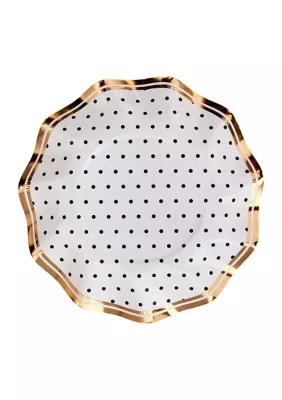 Sophistiplate Set Of 8 Disposable Paper Dessert Bowls, Black | Belk