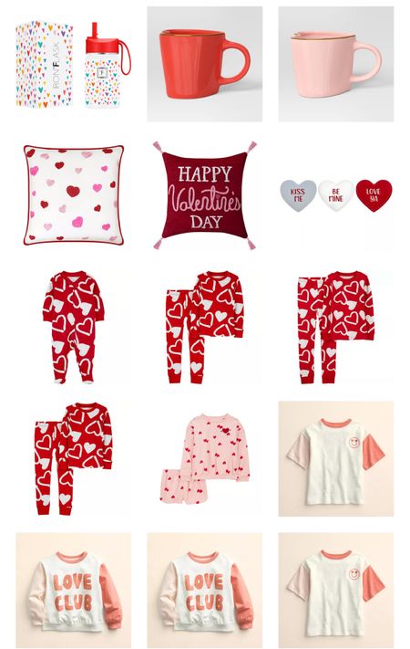 Valentine day pajamas for kids and pillows and mugs for mom! Love the matching t-shirts and sweatshirts too!

 

#LTKfamily #LTKGiftGuide #LTKSeasonal