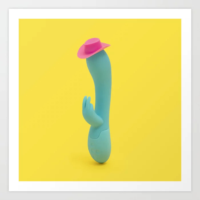 Pleasure cowboy Art Print | Society6
