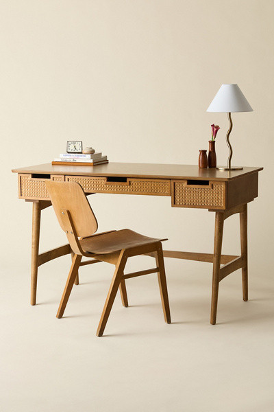 Anne Rattan 3-Drawer Desk | Urban Outfitters (US and RoW)