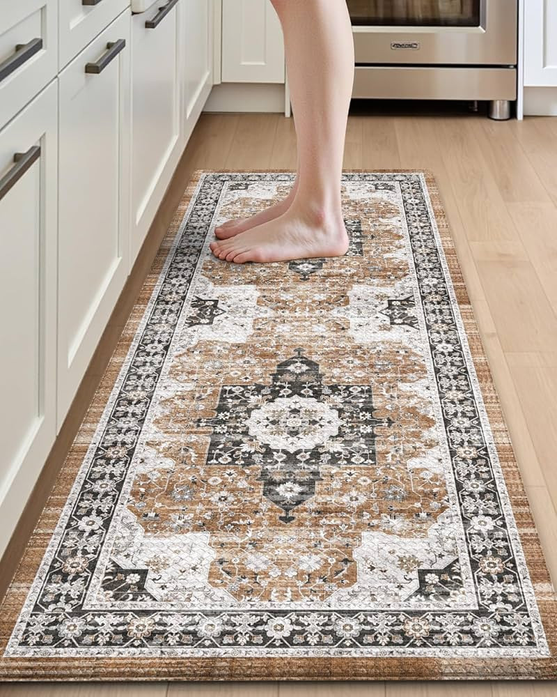 DEXI Kitchen Floor Mats Cushioned Anti Fatigue, 23x59 Long Wide Standing Comfort Runner Rug, Wate... | Amazon (US)