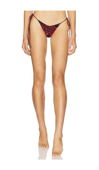 Frutti Skimpy Printed Side Ties Bikini Bottom | Revolve Clothing (Global)
