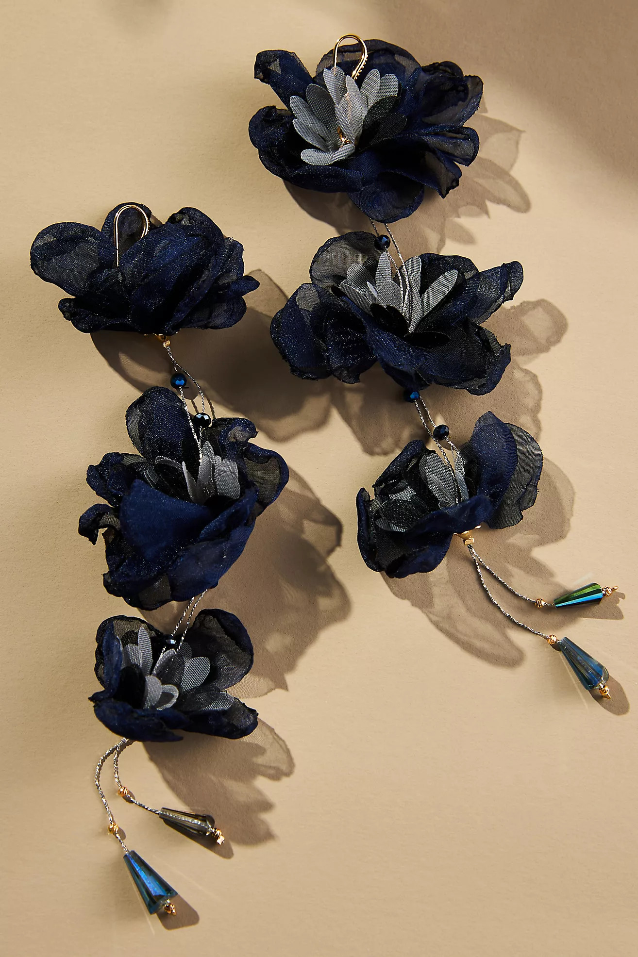 Triple Flower Earrings | Anthropologie (US)