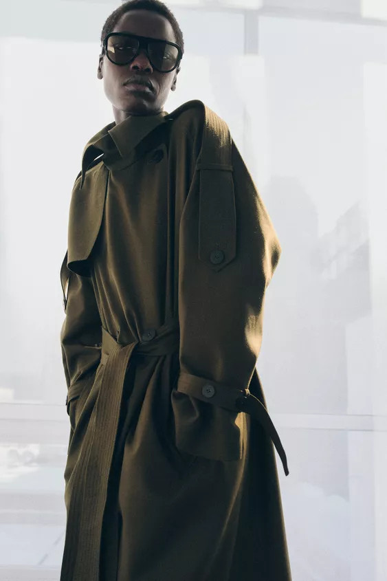 ZW COLLECTION LIMITED EDITION OVERSIZE TRENCH COAT | Zara UK