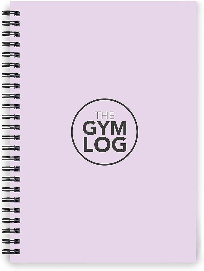 The Gym Log - The perfect logbook to record all your workouts - 8.3 x 5.8 inches with 104 pages a... | Amazon (US)