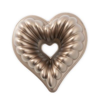 Nordic Ware Cast-Aluminum Elegant Heart Bundt Pan | Target
